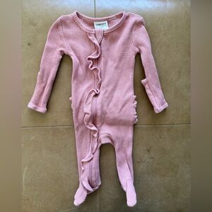 Spearmint Love Organic cotton Footie 0-3M